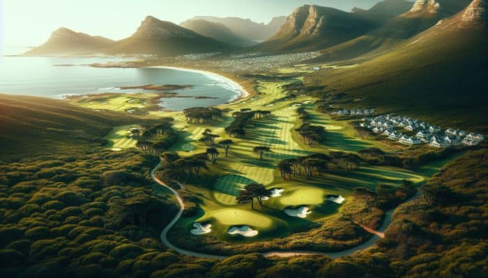 Hermanus Golf Club: Historic Hermanus Golf Club with lush greens along Western Cape coastline, over a century of golfing tradition.