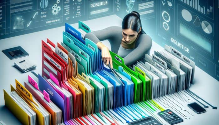 How to Track Debt Consolidation Progress: UK Guide | DCL How to Track Debt Consolidation Progress: A person consolidating multiple colourful debt papers into one silver file labelled "Consolidation Loan" with a lower interest rate tag, symbolising financial simplification and savings in the UK.