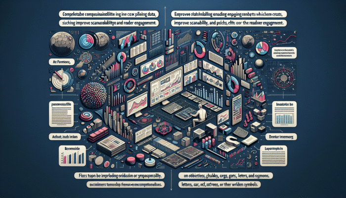 Infographic simplifying data, enhancing comprehension, visually engaging, improving scannability and reader engagement.