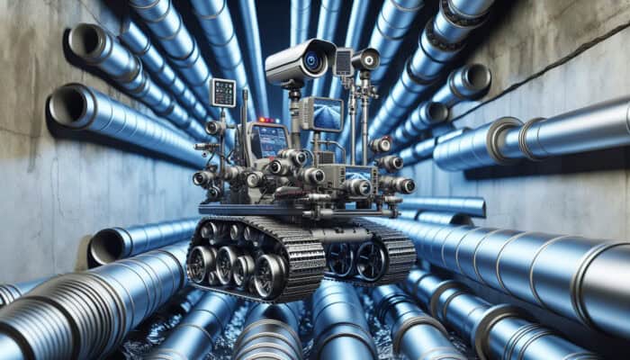 Advanced sewer inspection technologies including CCTV, sonar, and robotic crawlers for precise, real-time assessments.