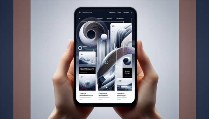 A modern Marlborough business website with mobile-responsive, minimalist design and interactive elements like animations and videos.