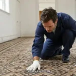Restoring Original Colour of Victorian Mosaic Tiles